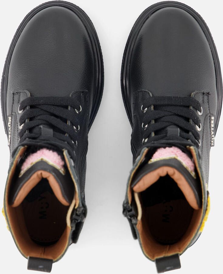 Muyters Veterboots zwart Leer Kinderschoenen - Foto 3
