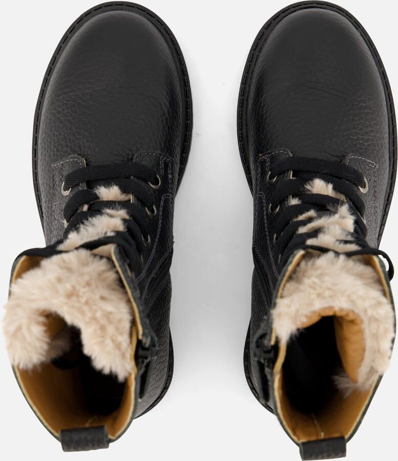 Muyters Veterboots zwart Leer Kinderschoenen - Foto 4