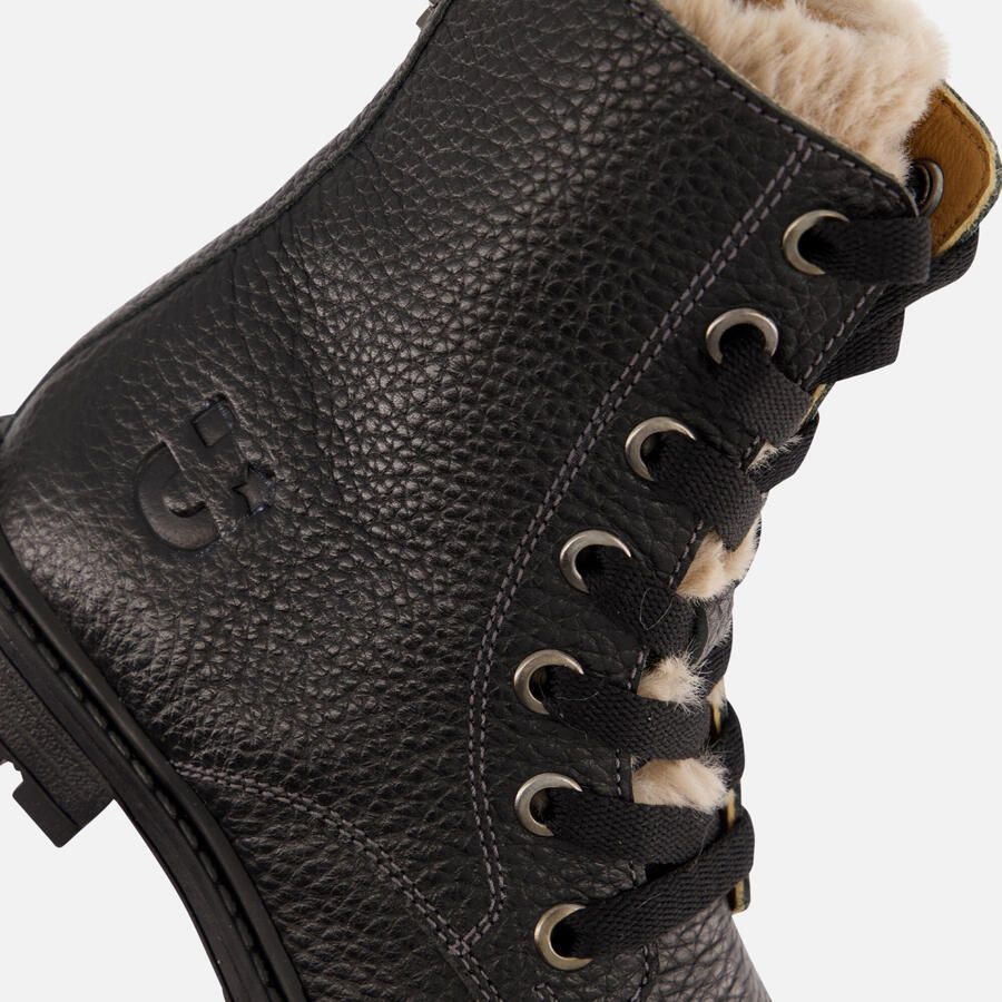 Muyters Veterboots zwart Leer Kinderschoenen - Foto 2