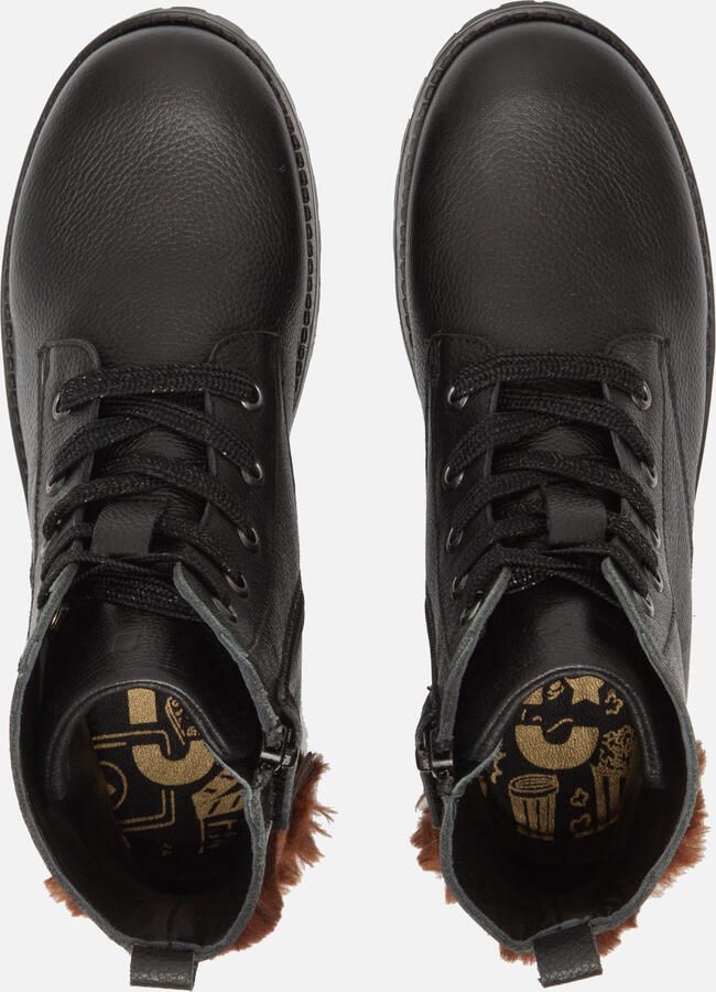 Muyters Veterboots zwart Leer Kinderschoenen - Foto 4