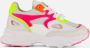 Muyters Neon Sneakers wit Synthetisch - Thumbnail 1