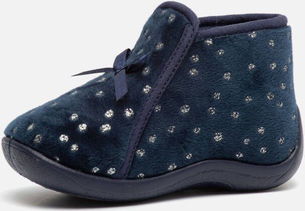Muyters Pantoffels Blauw Textiel 750503 Textiel