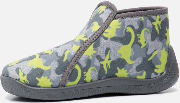 Muyters Pantoffels grijs Textiel 750604