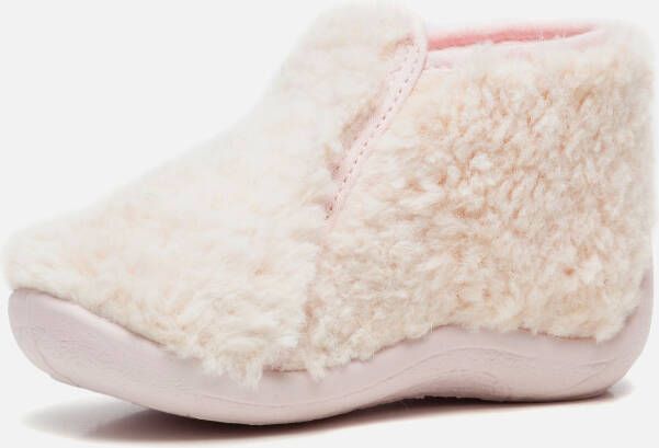 Muyters Pantoffels roze Textiel