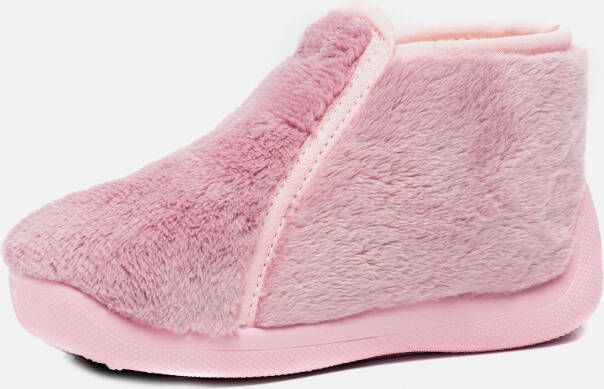 Muyters Pantoffels Roze Textiel 750511