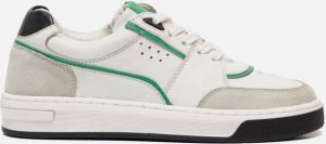 Muyters Retro Sneakers wit Leer