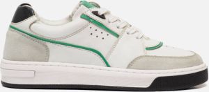 Muyters Retro Sneakers wit Leer