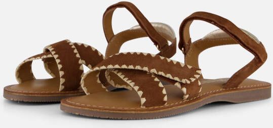 Muyters Sandalen cognac Leer