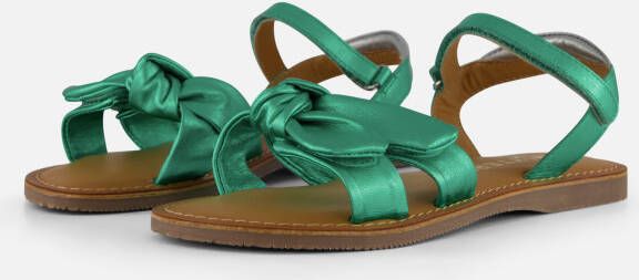 Muyters Sandalen groen Leer