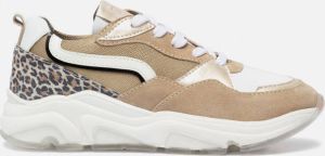 Muyters Sneakers Beige Leer 031503 Dames Leer