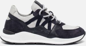 Muyters Sneakers Blauw Leer 092501 Heren