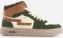 Muyters Sneakers groen Leer - Thumbnail 1