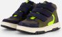 Muyters Velcro Sneakers blauw Leer Kinderschoenen - Thumbnail 1