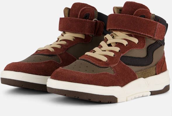 Muyters Sneakers rood Imitatieleer Kinderschoenen