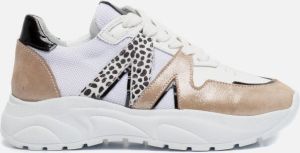 Muyters Sneakers wit Leer