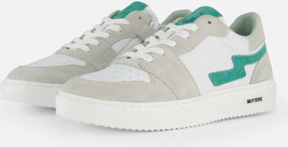 Muyters Sneakers wit Leer