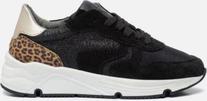 Muyters Sneakers Zwart Leer 042502 Dames