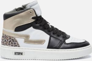 Muyters Sneakers Zwart Leer 032612 Dames