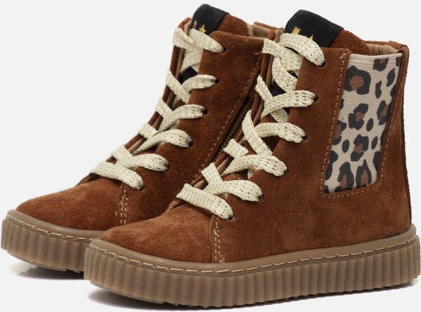 Muyters Veterboots cognac Suede