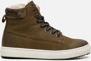 Muyters Veterboots groen Leer 82602