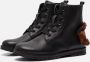 Muyters Veterboots zwart Leer - Thumbnail 1