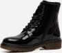 Muyters Veterboots Zwart Lak 040602 Dames Lak - Thumbnail 1