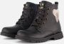 Muyters Veterboots zwart Leer Kinderschoenen - Thumbnail 1