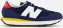 New Balance 237 Running Sneakers blauw Suede - Thumbnail 8