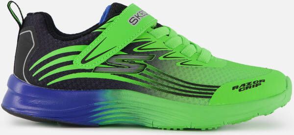 Skechers Razor Grip Sneakers groen Textiel