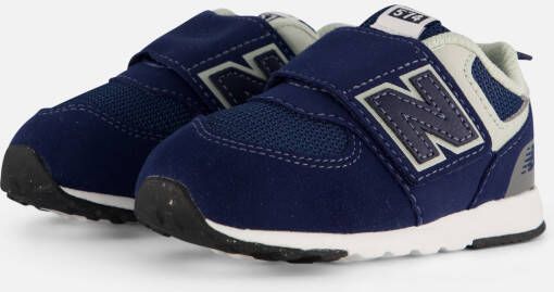 New Balance 574 Sneakers blauw Suede