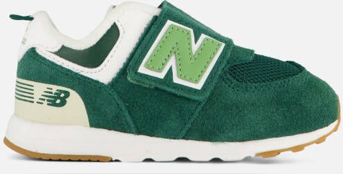 New Balance 574 Sneakers groen Suede