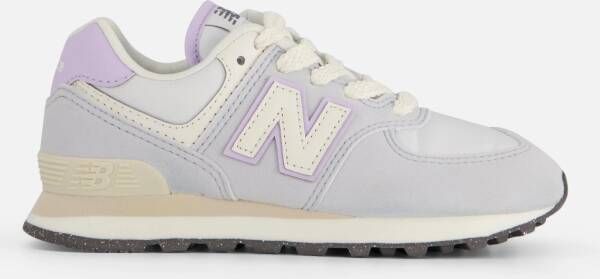 New Balance 574 Sneakers paars Textiel