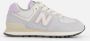 New Balance 574 Sneakers paars Textiel - Thumbnail 1