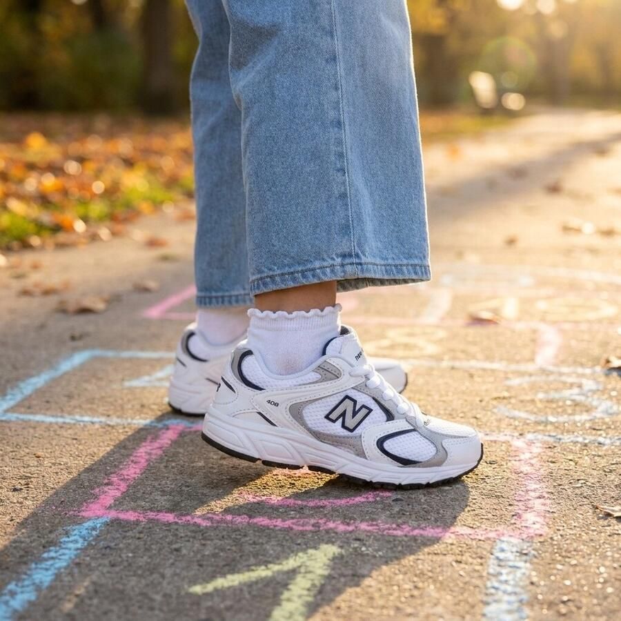 New Balance 408 Preschool Sneakers wit