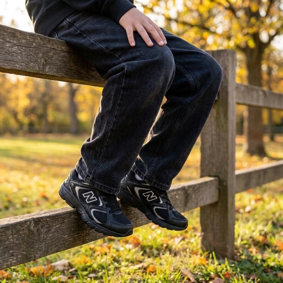 New Balance 408 Preschool Sneakers zwart