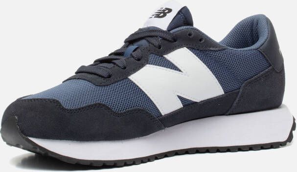 New Balance 237 Heren Schoenen Purple Leer Textil Foot Locker - Foto 3