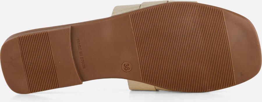 OH MY SANDALS Slippers goud Leer - Foto 4