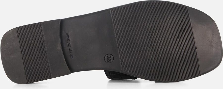 OH MY SANDALS Slippers zwart Leer Dames - Foto 5