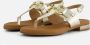 Oh My Sandals Sandalen goud Leer - Thumbnail 1