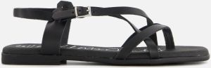 OH MY SANDALS Sandalen zwart Leer