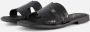 OH MY SANDALS Slippers zwart Leer Dames - Thumbnail 2