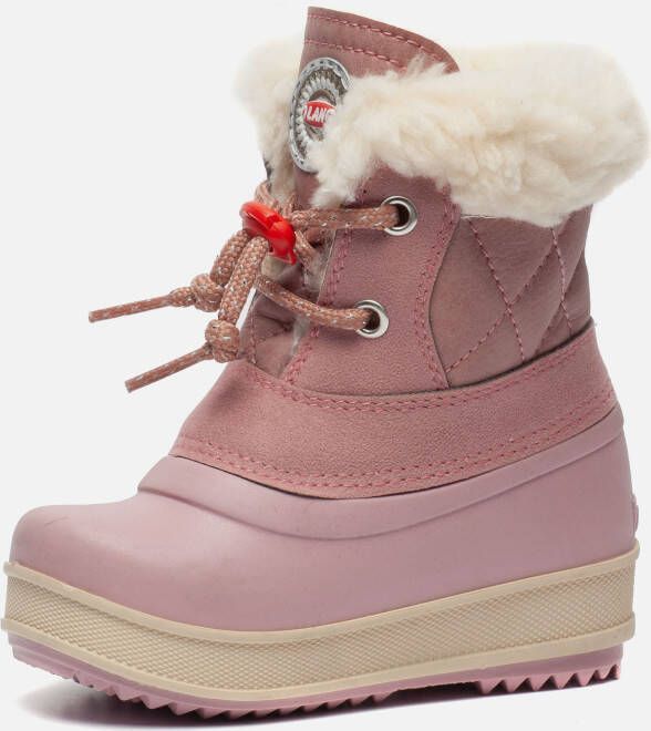 Olang Snowboots roze Imitatieleer