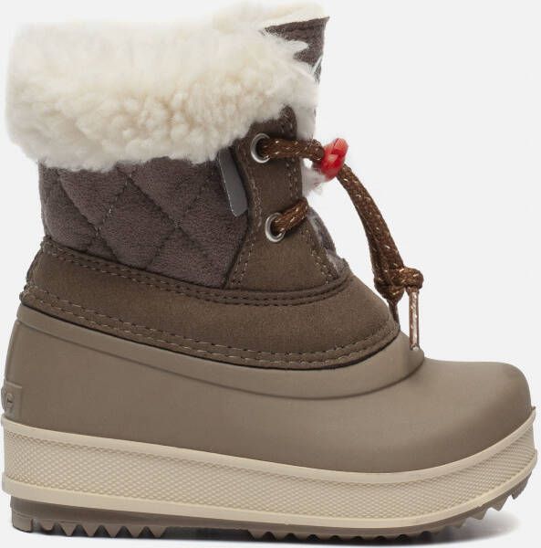 Olang Snowboots taupe Imitatieleer