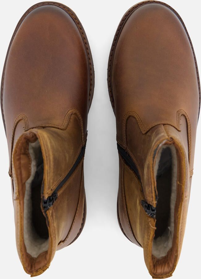 Outfielder Boots cognac Leer Heren - Foto 4