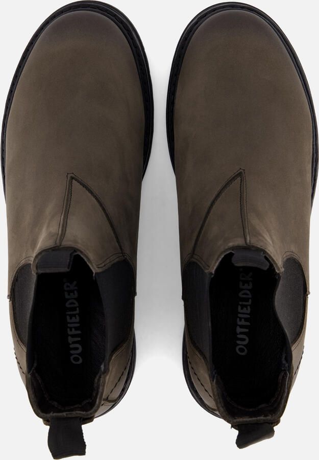 Outfielder Chelsea Boots grijs Leer Heren - Foto 4