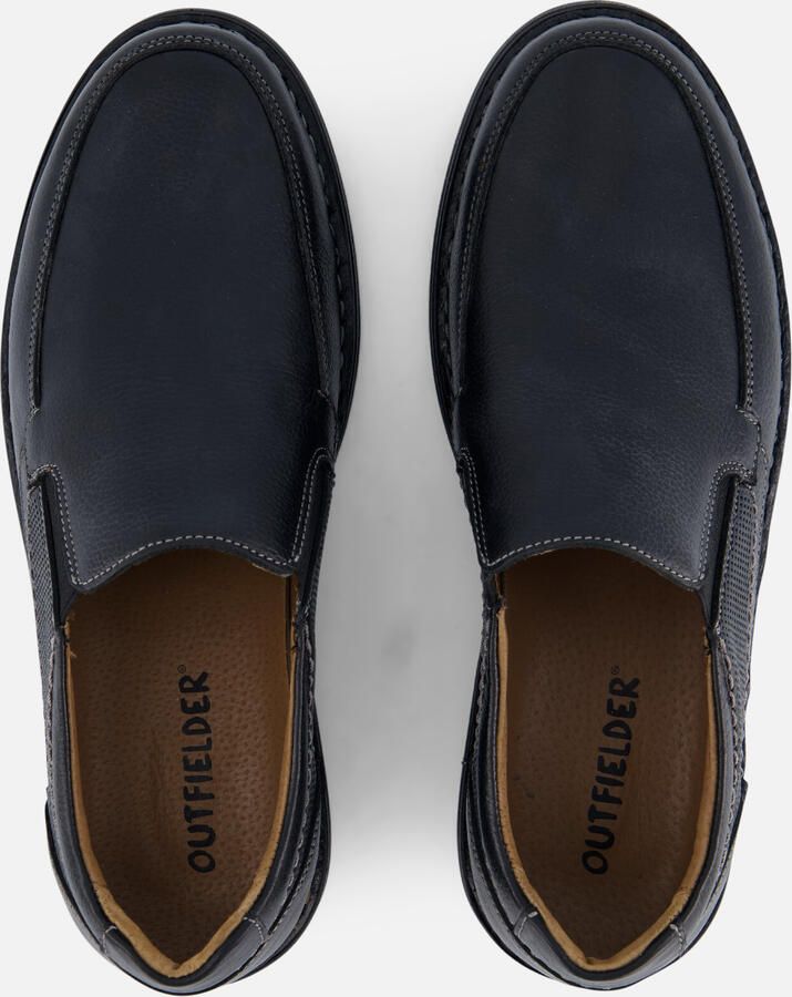 Outfielder Instappers zwart Leer