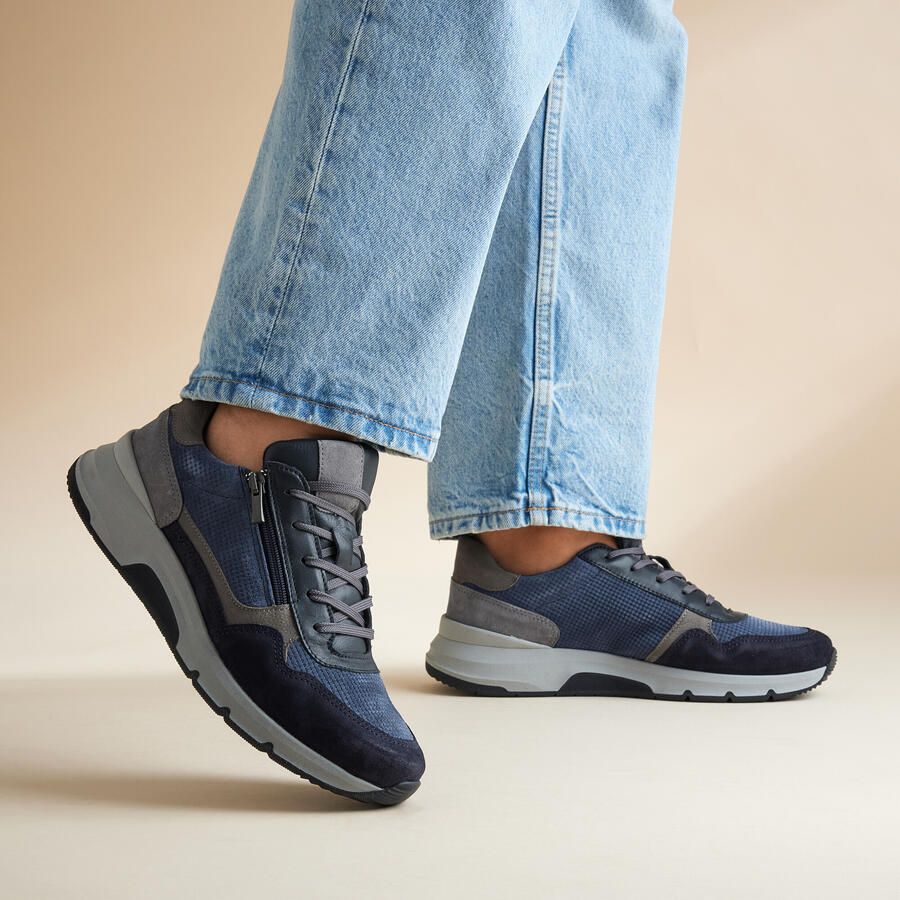 Outfielder James 06 Sneakers blauw Suede - Foto 3