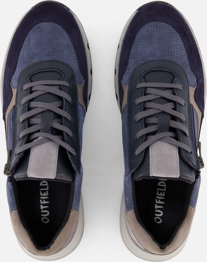 Outfielder James 06 Sneakers blauw Suede Heren - Foto 4