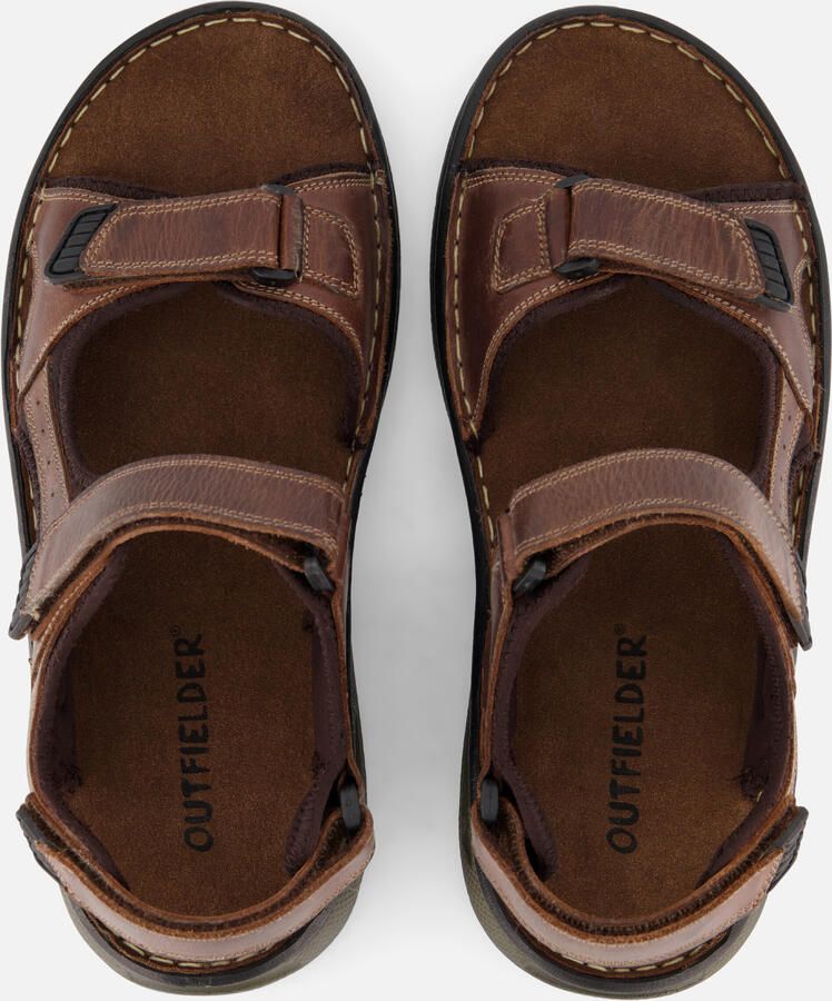 Outfielder Sandalen bruin Leer - Foto 3