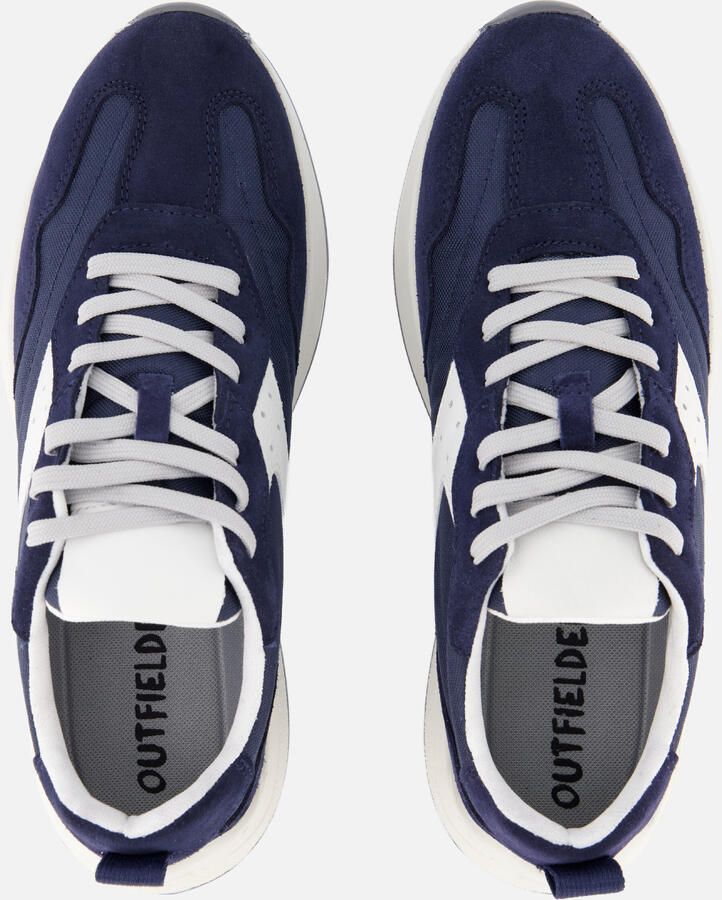 Outfielder Sneakers blauw Suéde - Foto 3